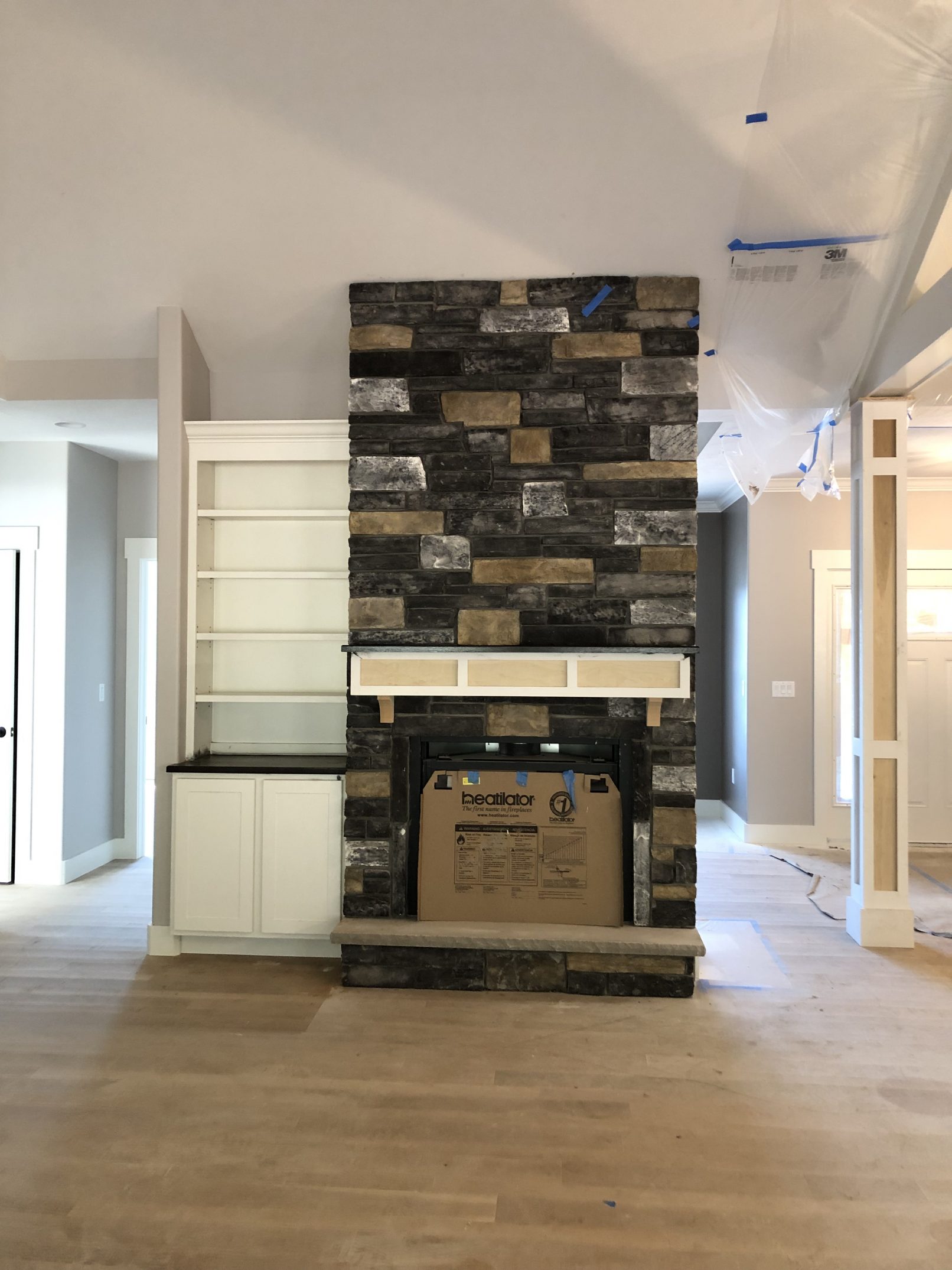 custom fireplace