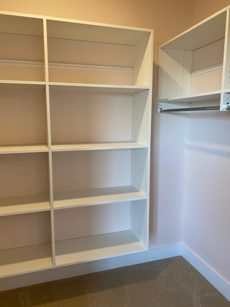 Master closet