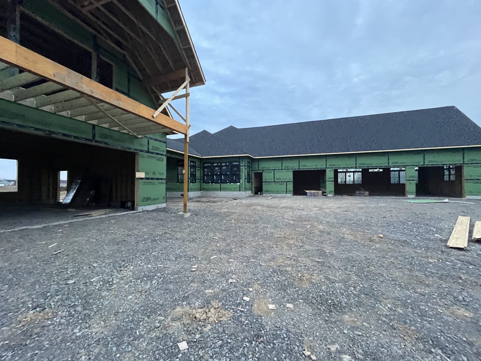 Timber Banks - Smolen Homes, The Barletta, under construction